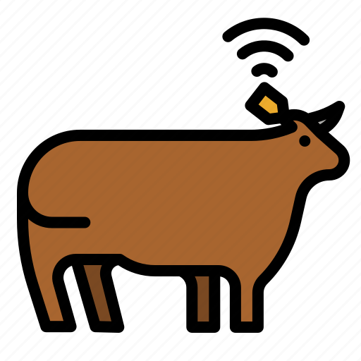 Cow, beef, animal, gps, cattle icon - Download on Iconfinder