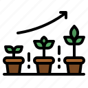 plant, pot, wifi, growth, gardening