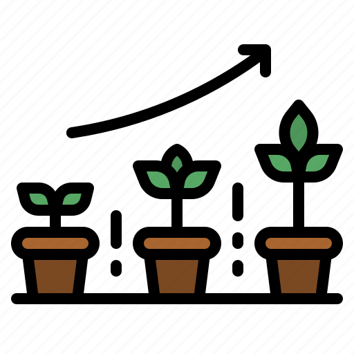 Plant, pot, wifi, growth, gardening icon - Download on Iconfinder
