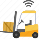 driverless, forklift, vehicle, cargo, distribution, transportation, transport, technology, warehouse