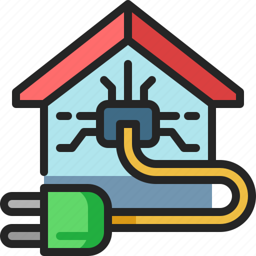 Electric, plug, home, electronic, power, technology, energy icon - Download on Iconfinder