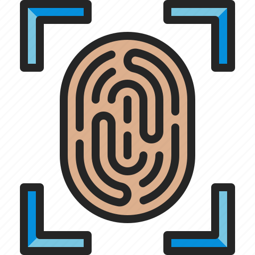 Fingerprint, verification, scan, identity, detective, biometric, touch icon - Download on Iconfinder
