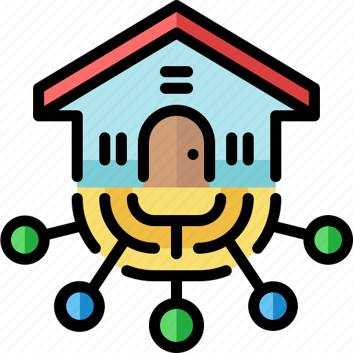 Home, automation, smart, technology, digital, ai, house icon - Download on Iconfinder