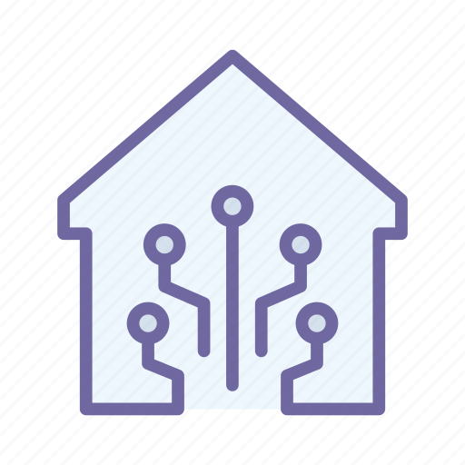 Smart, house, technology, home, wireless, digital icon - Download on Iconfinder