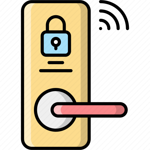 Smart, lock, door, security icon - Download on Iconfinder