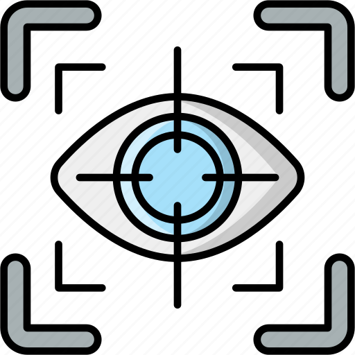 Eye, scanner, detector, biometric icon - Download on Iconfinder