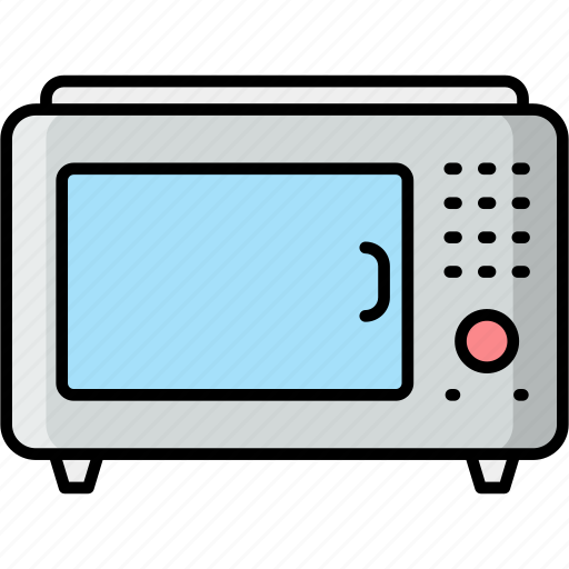Microwave, oven, electronics, kitchen appliance icon - Download on Iconfinder