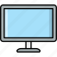 monitor, desktop, screen, computer 