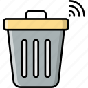 trash, garbage, bin, waste