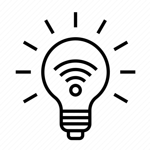 Lamp, smart, bulb, electric, energy, light, lightbulb icon - Download on Iconfinder