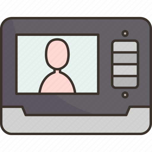Video, door, phone, visitor, authorization icon - Download on Iconfinder