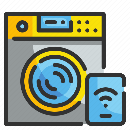 Cleaning, electronics, household, laundry, machine, wash, washing icon - Download on Iconfinder