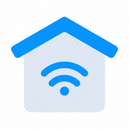 Home, house, internet, smart, wifi, wireless icon - Download on Iconfinder
