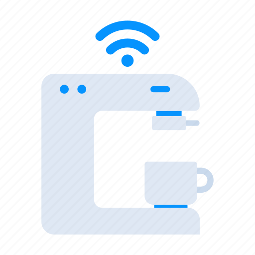 Beverage, coffee, coffee machine, drink, home, smart icon - Download on Iconfinder