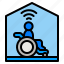disabled, home, person, house, smart 