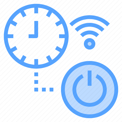 Device, house, interior, internet, modern, set, time icon - Download on Iconfinder