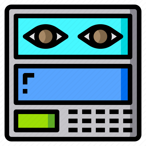Control, eye, scan, screen, technology, temperature, using icon - Download on Iconfinder