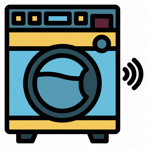 Smarthome, washingmachine, laundry, home, smart, technology icon - Download on Iconfinder
