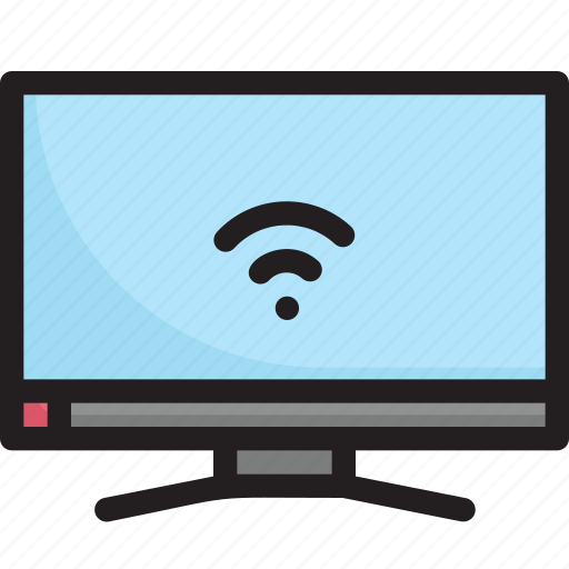 Digital, led tv, network, screen, smart home, smart tv, technology icon - Download on Iconfinder