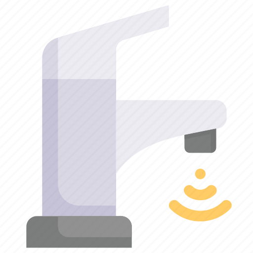 Digital, faucet, network, smart home, tap, technology, water icon - Download on Iconfinder