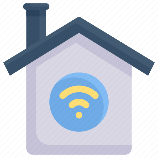 Digital, home and wi-fi, internet, network, smart home, technology, wireless icon - Download on Iconfinder