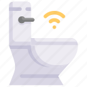 bathroom, digital, network, smart home, technology, toilet, wc