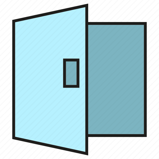 Door, lock, open, security icon - Download on Iconfinder