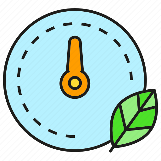 Eco, gauge, leaf, measure, scale icon - Download on Iconfinder