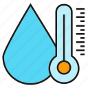 drop, thermometer, water