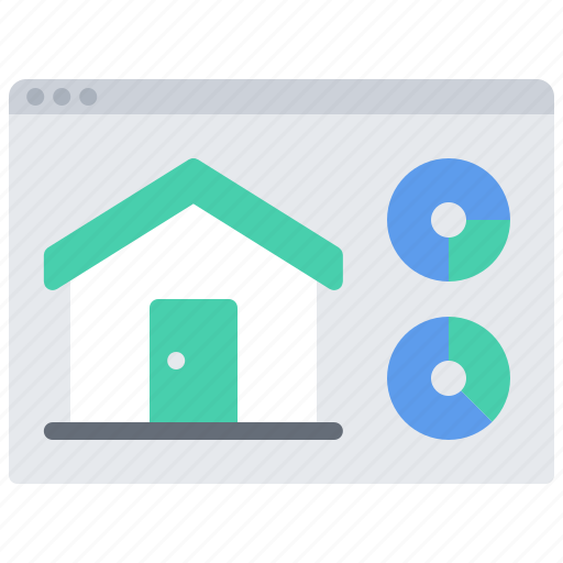 Graph, house, internet, metric, smart, statistics, things icon - Download on Iconfinder