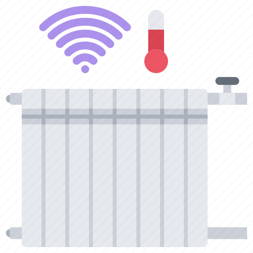 Heating, house, internet, smart, temperature, things icon - Download on Iconfinder