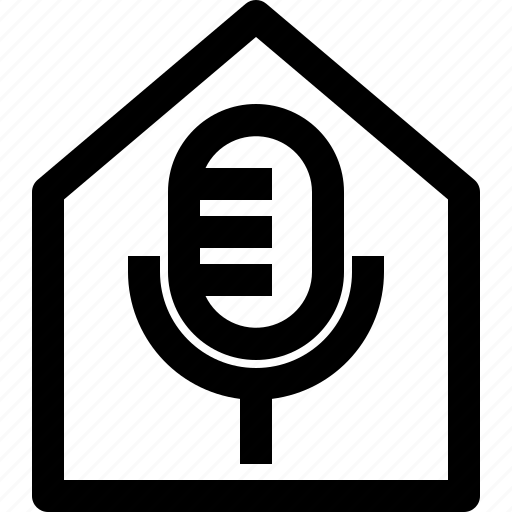 Digital, electronic, house, home, smart, microphone, electronic device icon - Download on Iconfinder