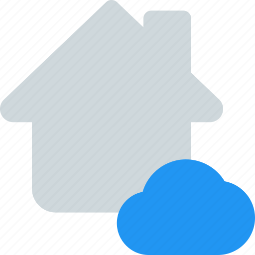 Cloud, house, technology, smart icon - Download on Iconfinder