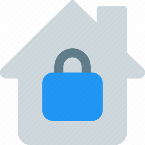 Lock, house, technology, smart icon - Download on Iconfinder