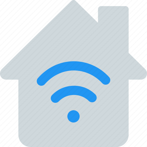 Wireless, house, technology, smart icon - Download on Iconfinder