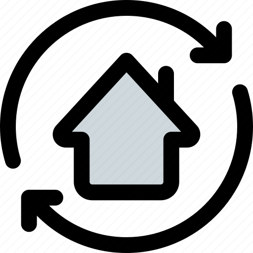 House, repeat, technology, smart icon - Download on Iconfinder