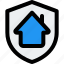 shield, house, technology, smart 