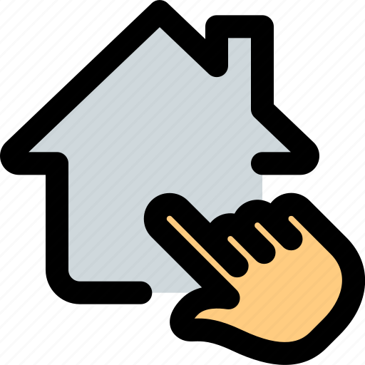 Touch, house, technology, smart icon - Download on Iconfinder