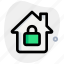 lock, house, technology, smart 