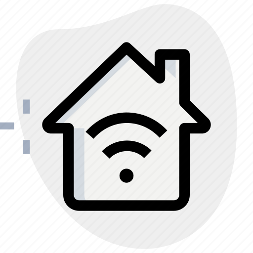 Wireless, house, technology icon - Download on Iconfinder