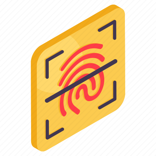 Fingerprint scan, thumbprint scan, biometric verification, dactylogram, fingermark icon - Download on Iconfinder