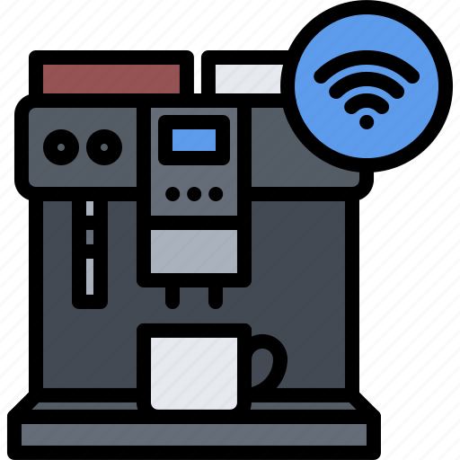 Coffee, house, internet, maker, smart, things icon - Download on Iconfinder