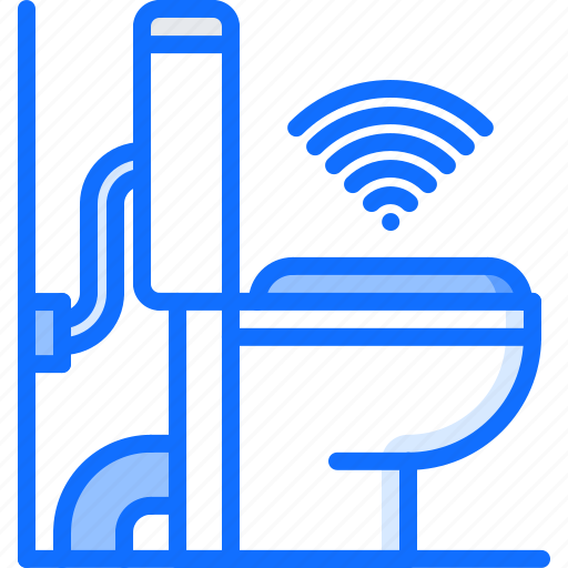 House, internet, robot, smart, things, toilet icon - Download on Iconfinder
