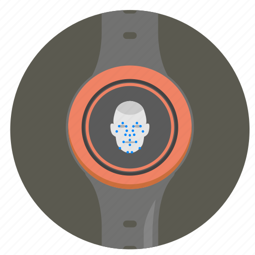 Face, identity, scan, smart, watch icon - Download on Iconfinder