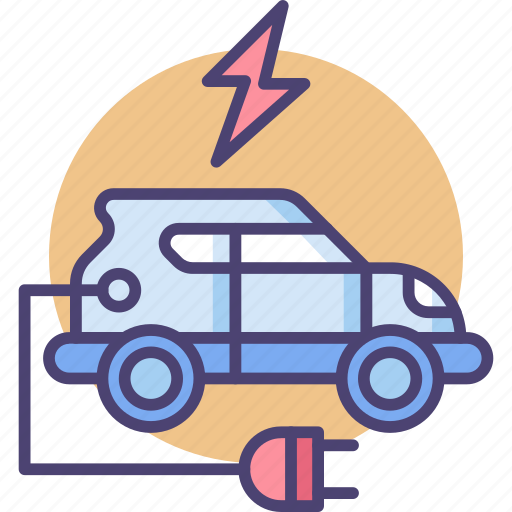 Car, electric, power, charging, ecofriendly, sustainable, travel icon - Download on Iconfinder