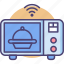 microwave, smart, appliance, cooking, food, heat, kitchen 