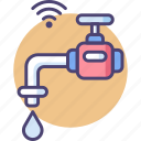 smart, water, flow, mobile, pipe, tap, technology