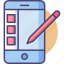 tablet, app, mobile, screen, smartphone, stylus 