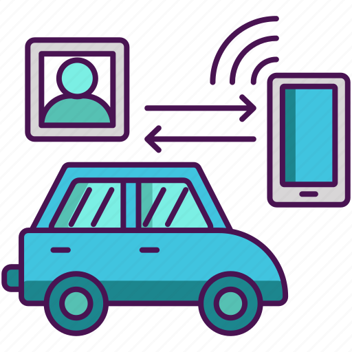 Car, connected, technology icon - Download on Iconfinder