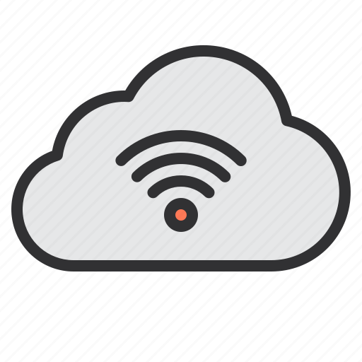 Cloud, data, electronic, home, smart, technology icon - Download on Iconfinder
